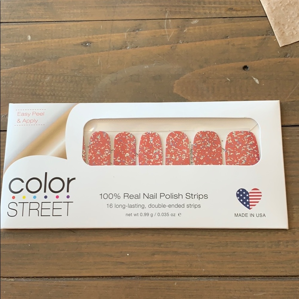 Color Street nail strips - American Cheer